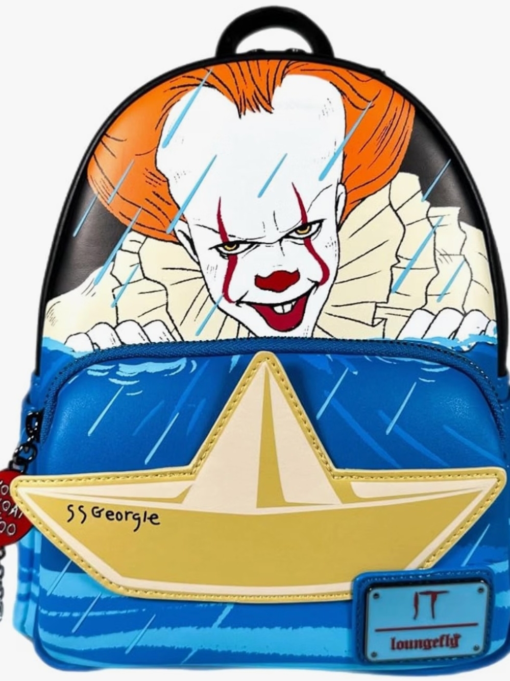 Loungefly It Pennywise Gutter Scene Horror Mini Backpack NWT